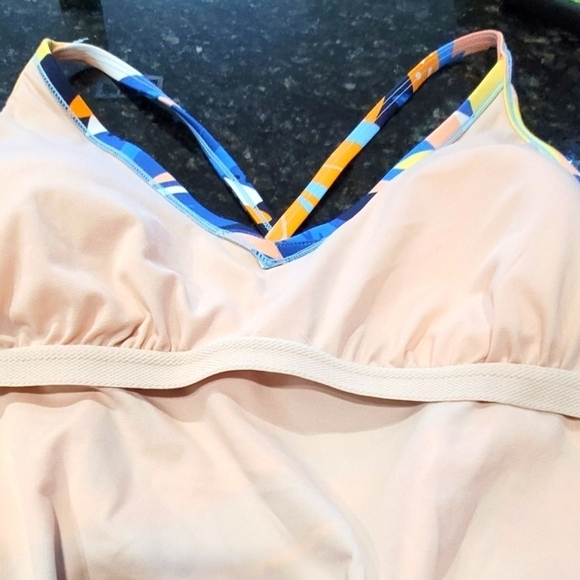 Large Tropical Side Drawstring Razorback Adjustable Straps One Piece Swimsuit - Picture 6 of 10